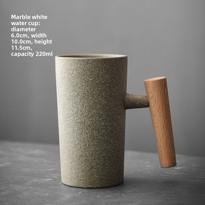 Japanese-style Handmade Stoneware Coffee Cup