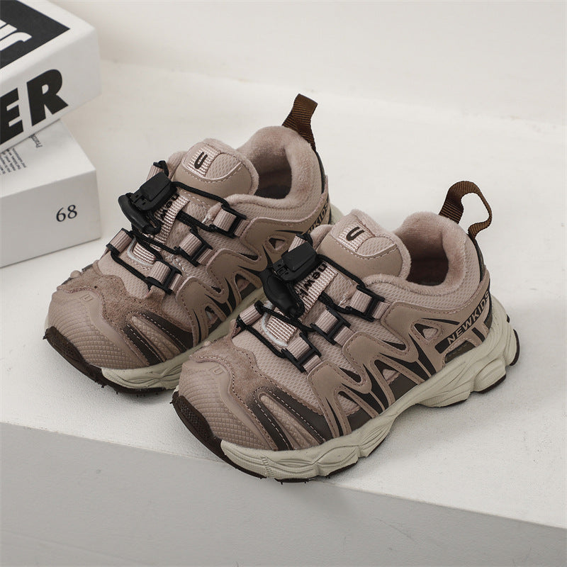 Buy Children's Leisure Sports Fashion Student Warm Shoes Online