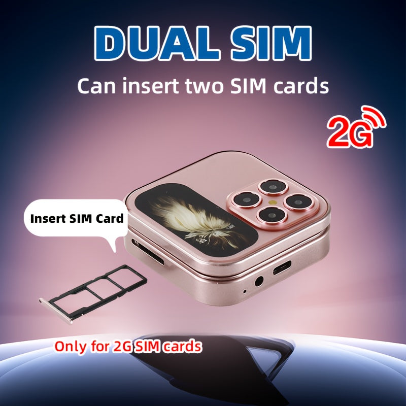 Buy 2G Mini Phone Dual SIM Dual Standby Compact Travel Design