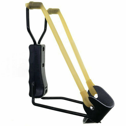 Compact Folding Slingshot Catapult for Hunting & Outdoors