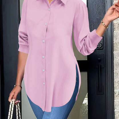Ladies Long Sleeved Shirts – Elegant Comfortable and Perfect for Everyday Wear