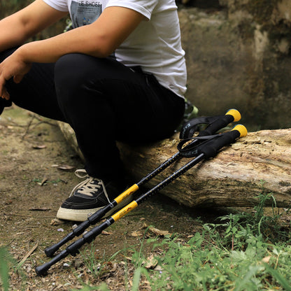 7075 Aluminum Alloy Telescopic Hiking Trekking Pole