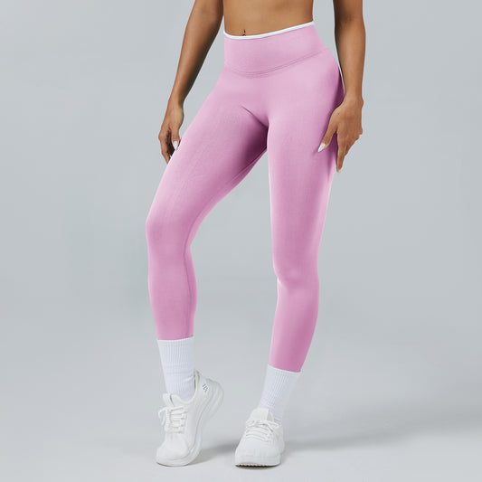 Quick-Dry High-Waisted Yoga Pants for Workout & Active Wear