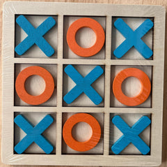 Orange Blue Tic-Tac-Toe