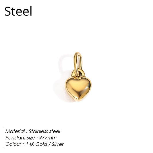 Stainless Steel Necklace Ring Earrings Set with Diamonds