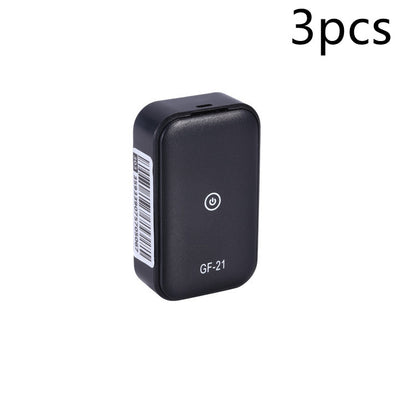 GF-07 Mini GPS Tracker, Magnetic Mini GPS Real Time Long Standby Tracking Device for Vehicle Car Person Dog Pet(Size:About 42 * 25 * 20mm)(Black)