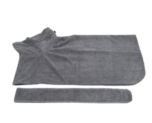 Buy Waist-Wrapped Microfiber Pet Bathrobe Super Absorbent Towel