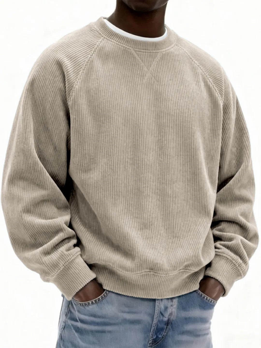 Buy Premium Mens Fashionable Simple And Relaxed Fit Sweatshirt
