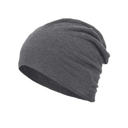 Buy Solid Color Slouchy Beanie – All-Season Knitted Wrap Hat