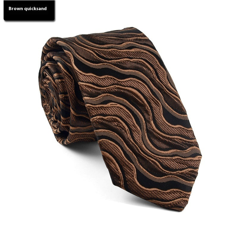 Men’s Formal Wear Business Casual Fashion Tie for Office Use
