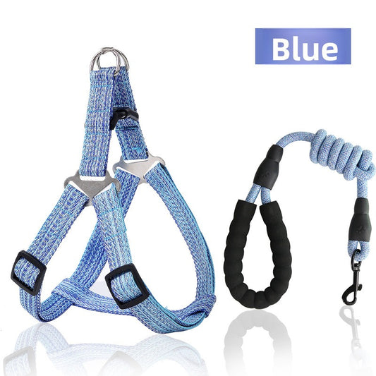 Adjustable Dog Harness Leash with Anti-Pull Comfort Fit Now