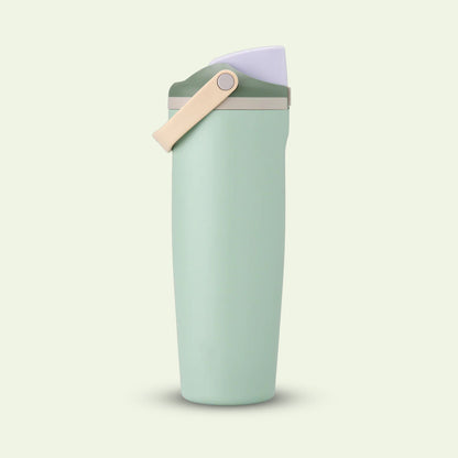 Stainless Steel Insulated Cup with Straw and Handle
