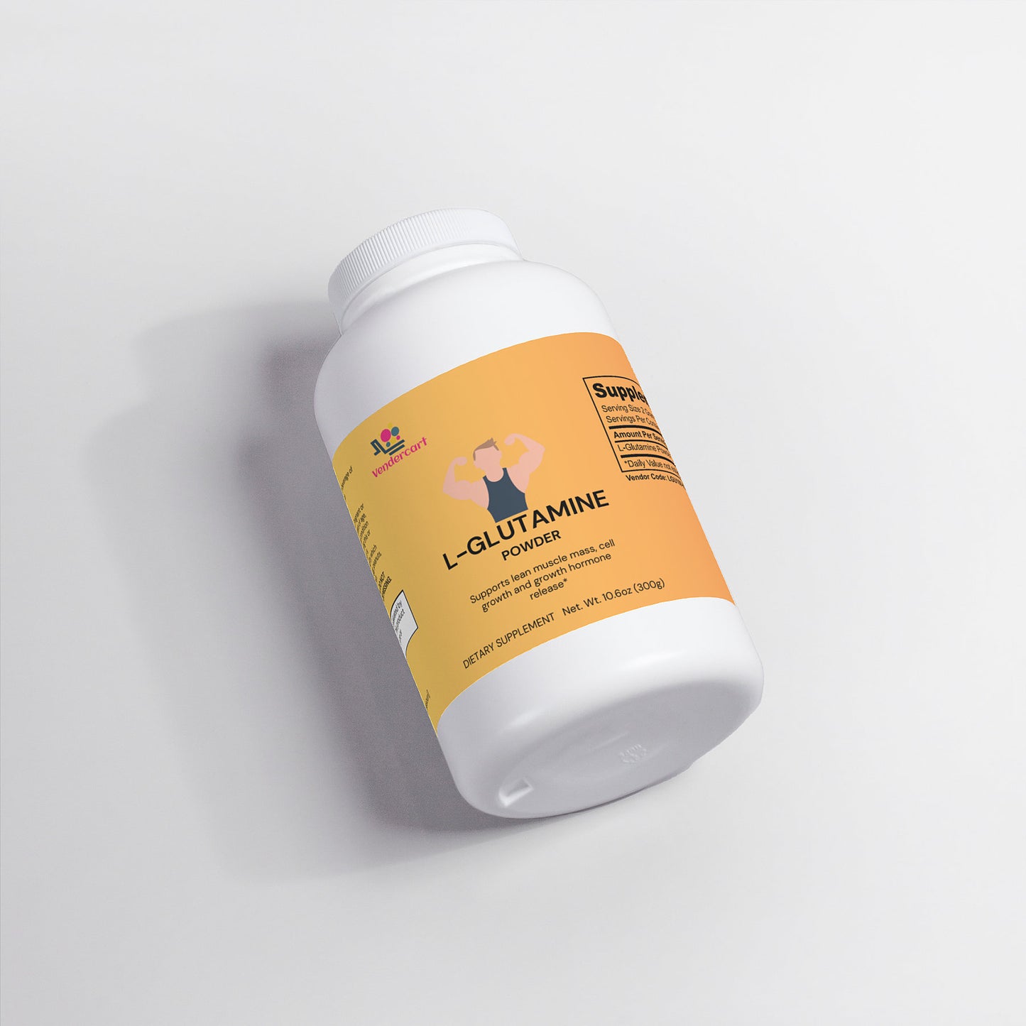 Pure L-Glutamine Powder for Muscle Repair & Gut Wellness