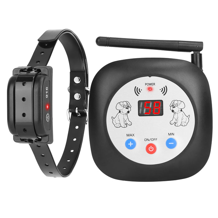 1-Set 328FT Electric Wireless Dog Fence System GPS Collar