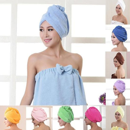 Buy Women's Hair Dryer Cap – Absorbent Quick-Dry Hair Towel