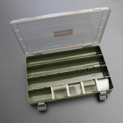 Double-Sided Double-Layer Lure Box Durable Fishing Tackle Box