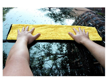 Car Wash Towel Lint-Free Absorbent Glass Cleaning Cloth