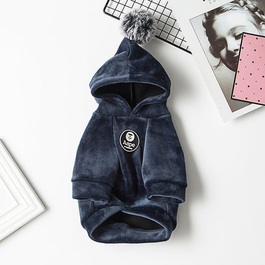 Pet Warm Hoodie Cozy and Comfortable Clothing for Dogs & Cats