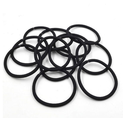 100Pcs Black Elastic Hair Bands Ponytail Holders for Kids Girls
Global swanky 2