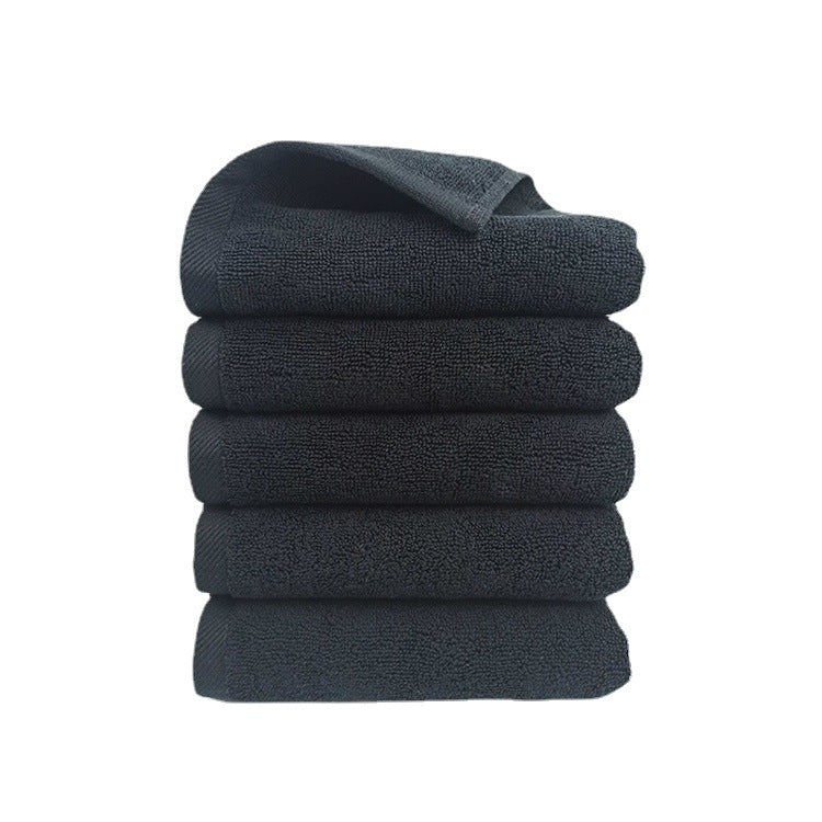 100% cotton black towel