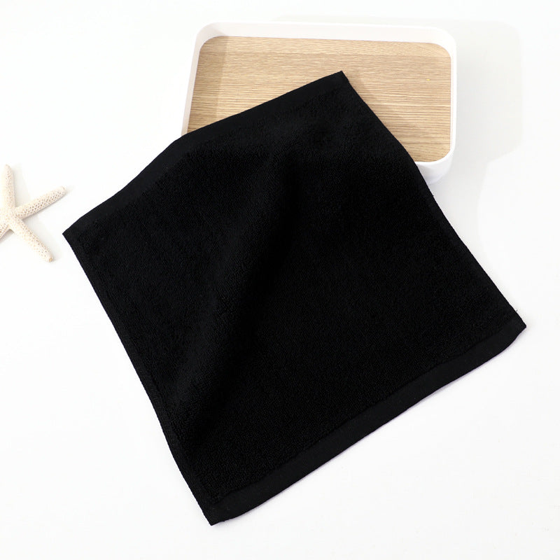 100% cotton black towel