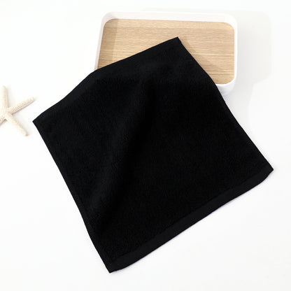 100% cotton black towel