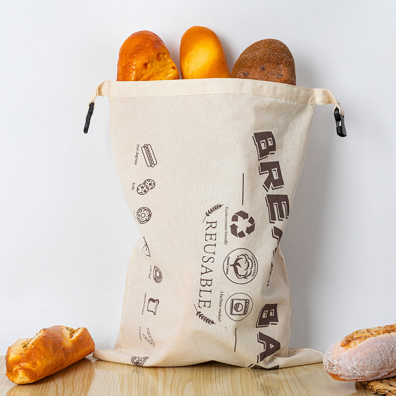 100% cotton bread bag