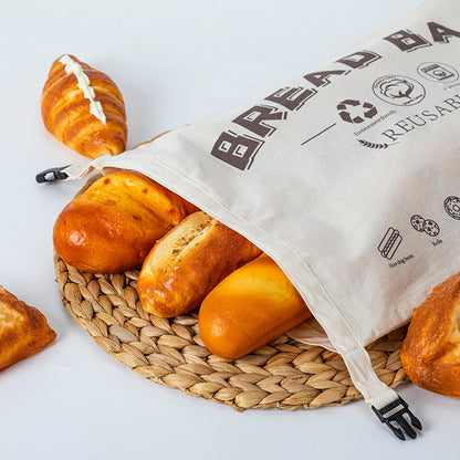 100% cotton bread bag