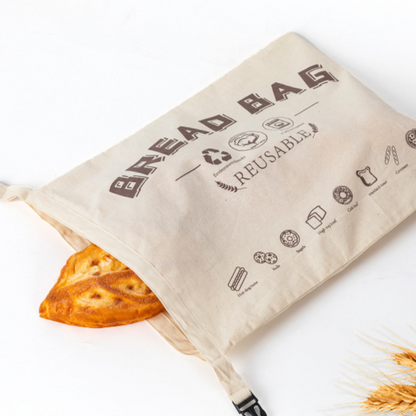 100% cotton bread bag