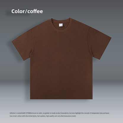 100% Cotton Crew Neck Short-Sleeve T-Shirt
