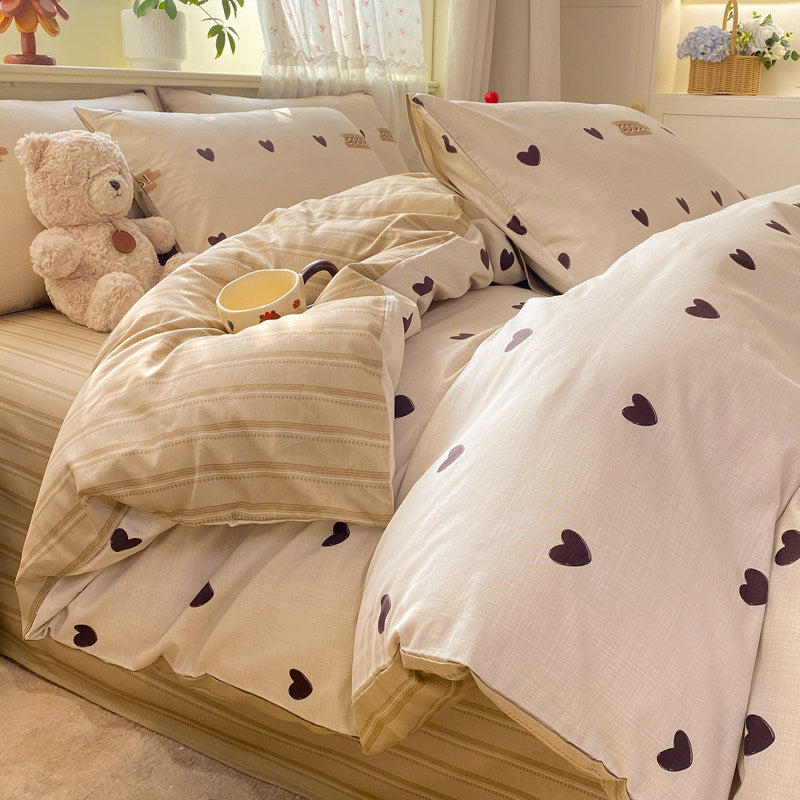 100% cotton four-piece set