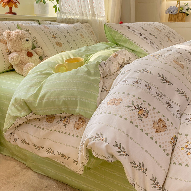 100% cotton four-piece set