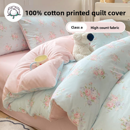 100% cotton four-piece set