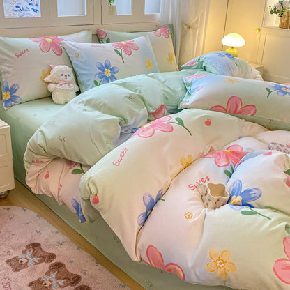 100% cotton four-piece set