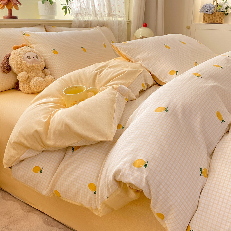 100% cotton four-piece set
