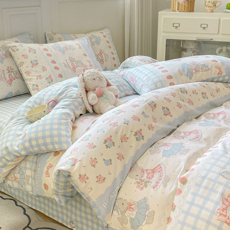100% cotton four-piece set
