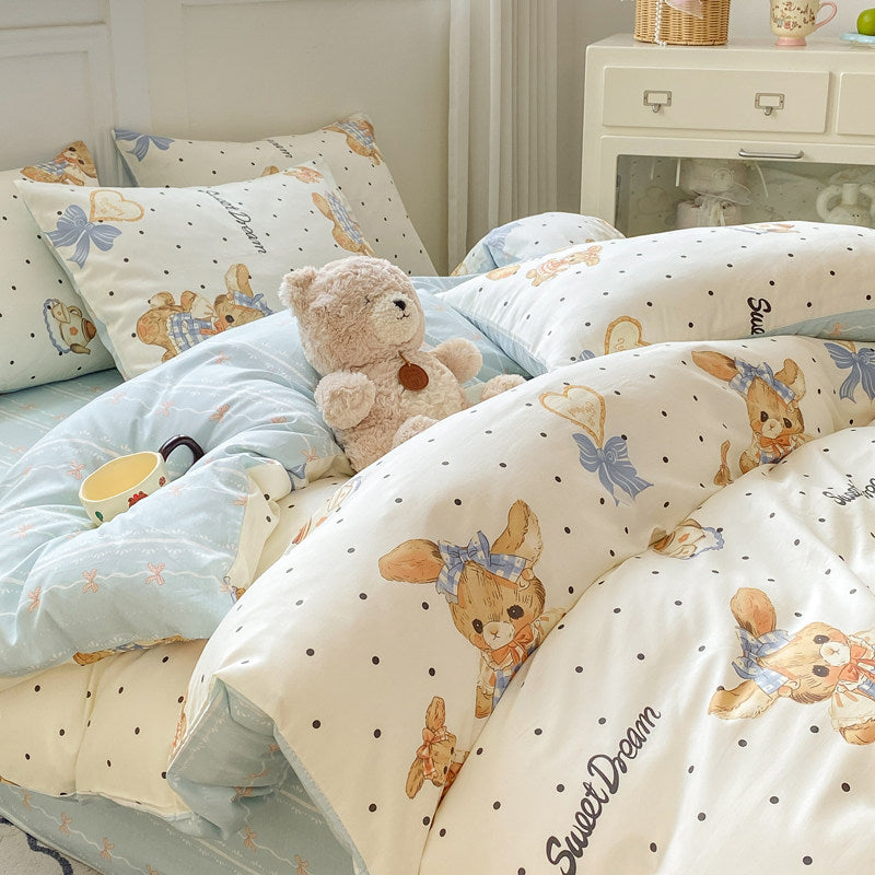 100% cotton four-piece set