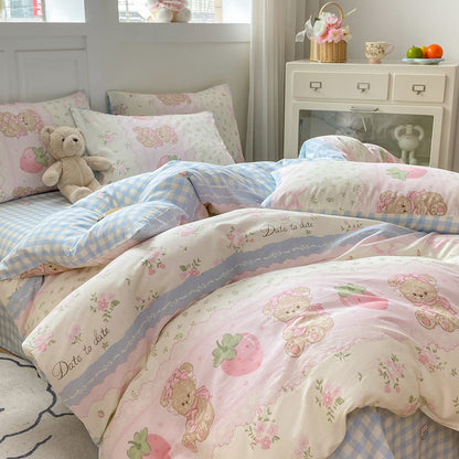 100% cotton four-piece set