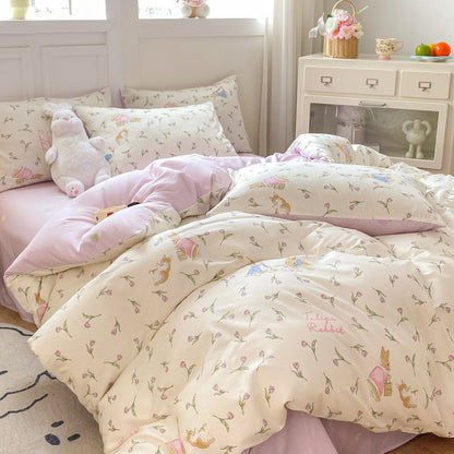 100% cotton four-piece set