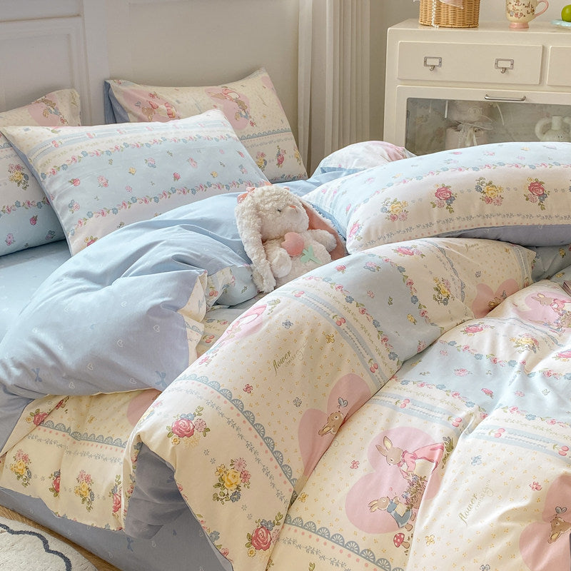 100% cotton four-piece set