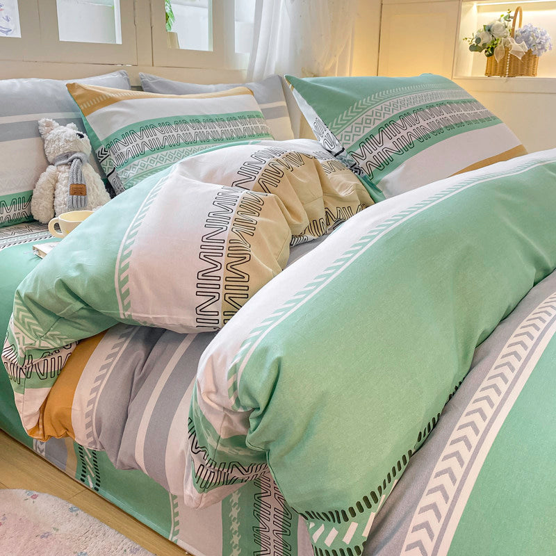 100% cotton four-piece set