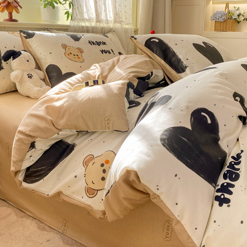100% cotton four-piece set