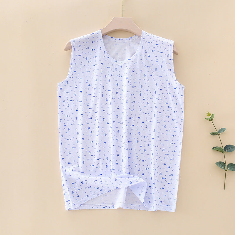 100% Cotton Loose Sleeveless Vest