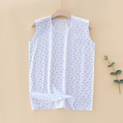 100% Cotton Loose Sleeveless Vest