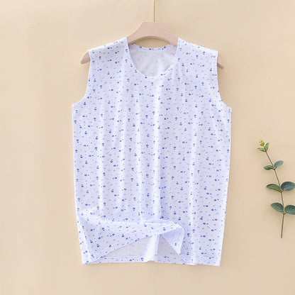 100% Cotton Loose Sleeveless Vest