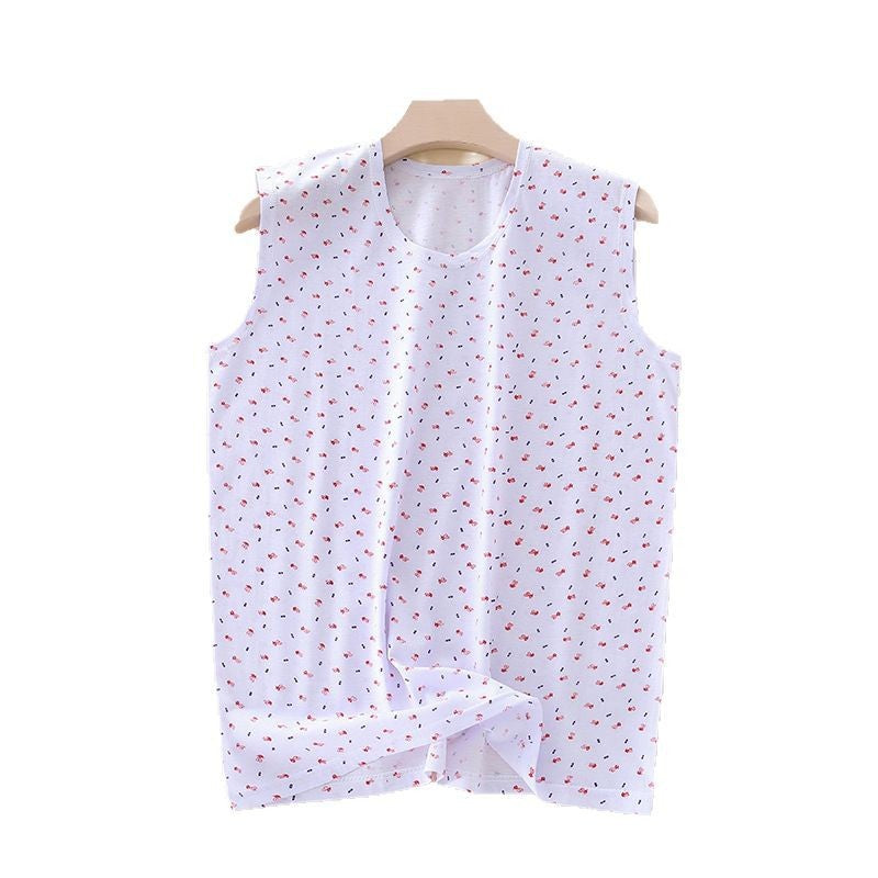 100% Cotton Loose Sleeveless Vest