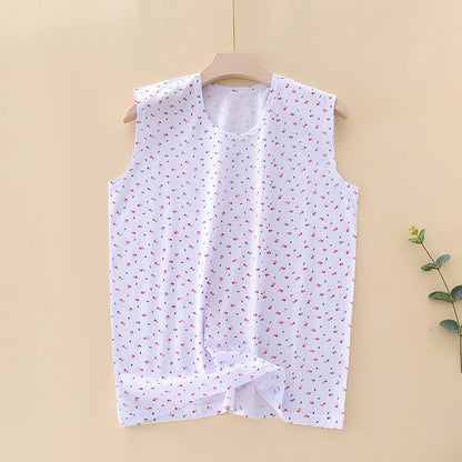 100% Cotton Loose Sleeveless Vest