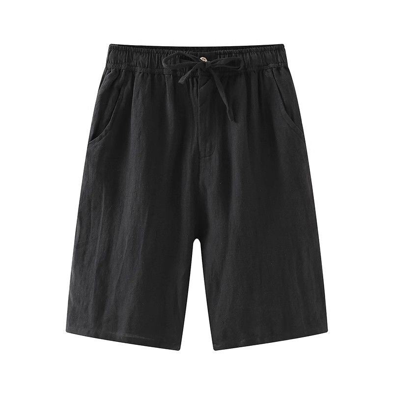 100% Linen Casual Men Shorts