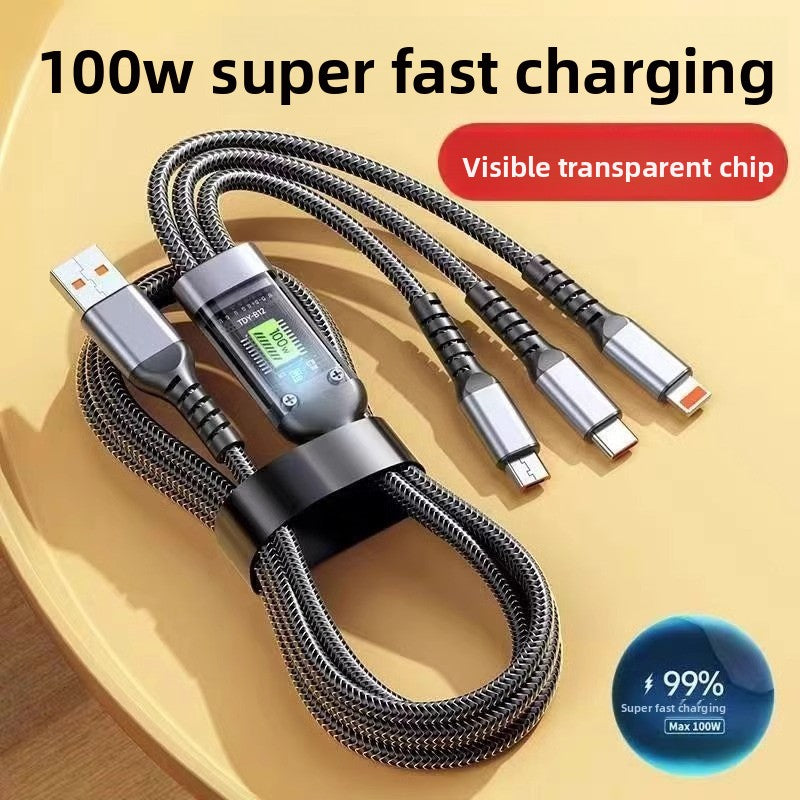 100W Multi-Port Fast Charging Data Cable