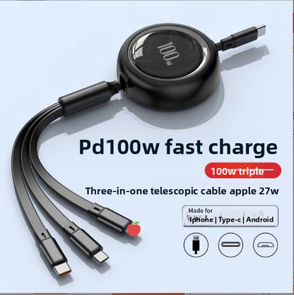 100W super fast charging data cable